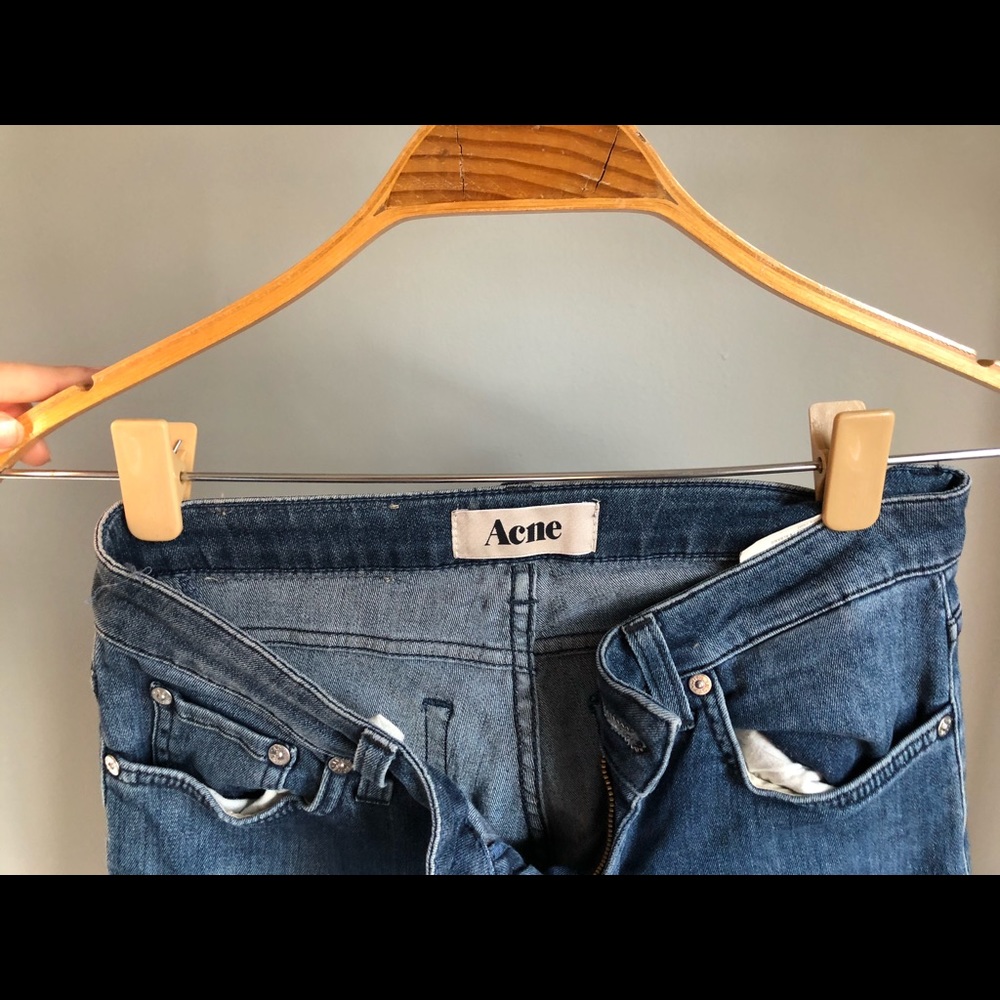 Dark Wash Acne Jeans
